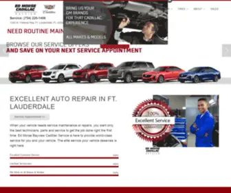 Bayviewcadillacservice.com(Auto repair car & coupons) Screenshot