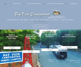 Bayviewcampground.com(Bayview Campground and RV Resort) Screenshot