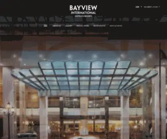 Bayviewhotels.com(Bayview International Hotels & Resorts) Screenshot