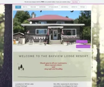 Bayviewlodge.ca(Bayview Lodge) Screenshot