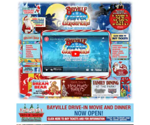 Bayvillewinterwonderland.com(Bayville Winter Wonderland) Screenshot