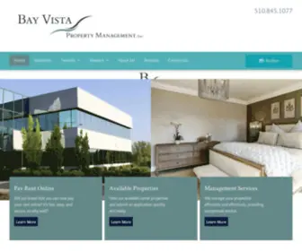 Bayvistapm.com(Personalized Service Plans From Bay Vista Property Management) Screenshot