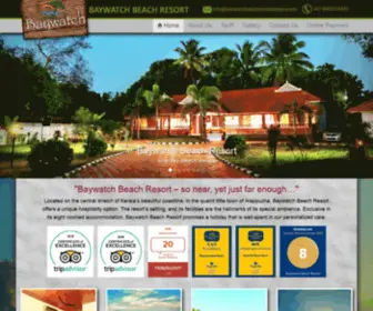 Baywatchbeachresortalleppey.com(Baywatch Beach Resort Alleppey) Screenshot