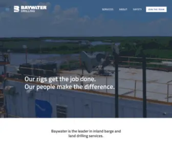 Baywaterdrilling.com(Baywater Drilling) Screenshot