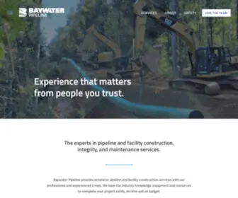 Baywaterpipeline.com(Baywater Pipeline) Screenshot