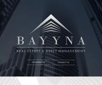 Bayyna.com(Real Estate & Asset Management) Screenshot