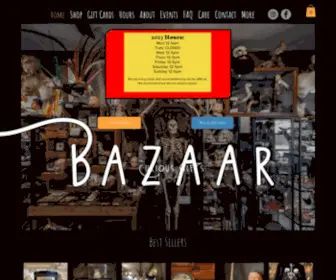 Bazaarbaltimore.com(Bazaar) Screenshot