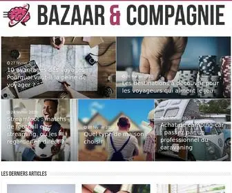 Bazaaretcompagnie.com(Bazaar & Compagnie) Screenshot