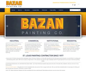 Bazanpainting.com(Painting company) Screenshot