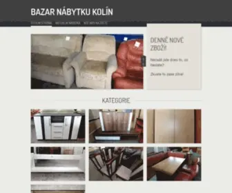 Bazar-Nabytku-Kolin.cz(Bazar nábytku) Screenshot