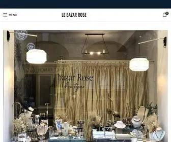 Bazar-Rose.fr(Le Bazar Rose) Screenshot