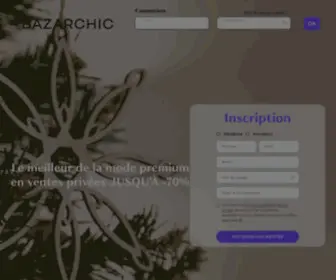 Bazarchic.com(Profitez de Ventes Privées de Grandes Marques jusqu’à) Screenshot