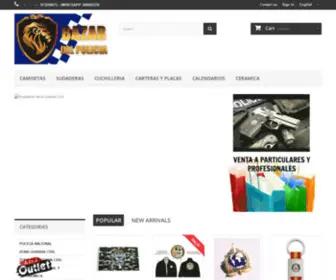 Bazardelpolicia.com(Bazar del policía) Screenshot