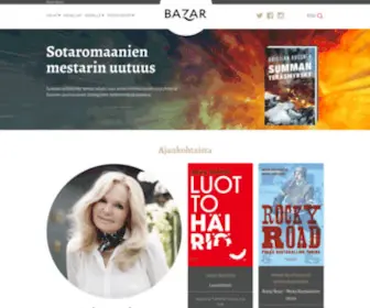 Bazarkustannus.fi(Bazar kustannus) Screenshot