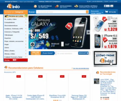 Bazaya.com.pe(La tienda en línea con la mejor selección de electrónica) Screenshot