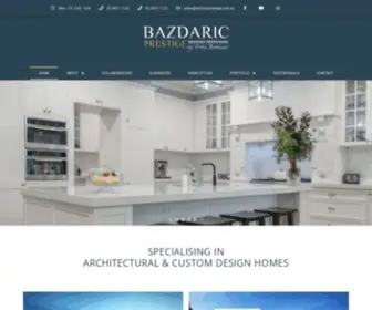 BazdaricPrestige.com.au(Bazdaric Prestige) Screenshot