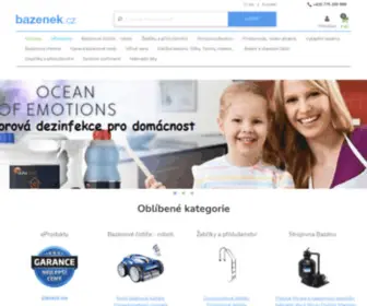Bazenek.cz(Bazének) Screenshot