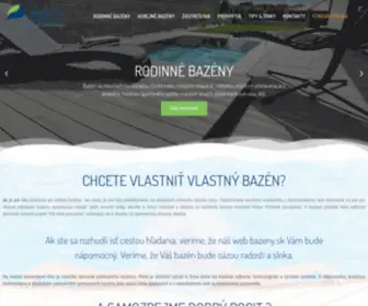 Bazeny.sk(Bazény) Screenshot