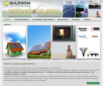 Bazgin.hr(Solarni-fotonaponski sistemi) Screenshot