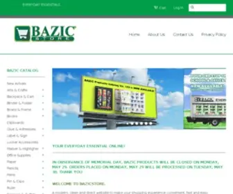 BazicStore.com(BAZIC Store) Screenshot