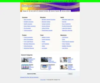 Bazigar.com(The Best Search Links on the Net) Screenshot