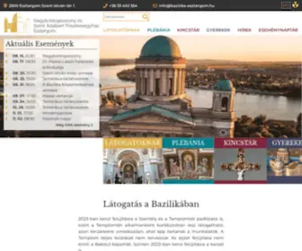 Bazilika-Esztergom.hu(Esztergomi Bazilika) Screenshot