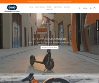 Bazookabikes.com(Carbon belt drive folding bike by Bazooka) Screenshot