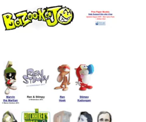 Bazookajo.me.uk(Bazookajo) Screenshot