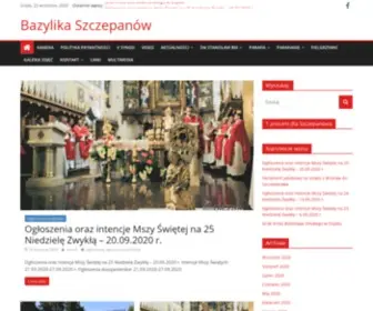 Bazylikaszczepanow.pl(Szczepanów) Screenshot