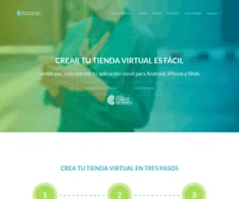 Bazzaio.com(Crear tienda virtual para iPhone y Android con Bazzaio) Screenshot