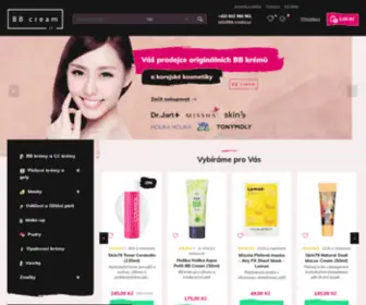 BB-Cream.cz(Korejská kosmetika SKIN79) Screenshot