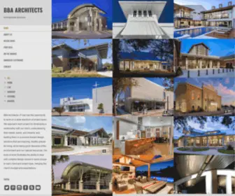 BBA-Architects.com(BBA Architects) Screenshot