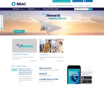 BBacbank.com(BBAC Bank website) Screenshot