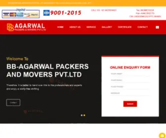 BBagarwalpackers.com(Bb Agarwal packers and movers in Mumbai) Screenshot