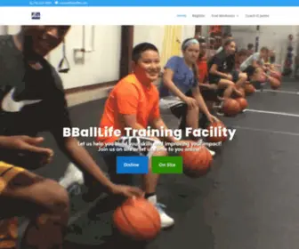 BBalllife.com(Basketball Training) Screenshot