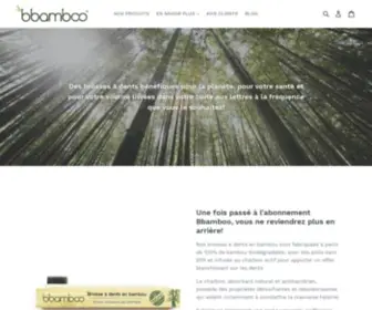 BBamboo.fr(L'abonnement de brosse à dents en bambou préféré des français) Screenshot