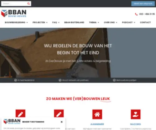 BBan.nl(BBAN BOUWBEGELEIDING & ADVIES) Screenshot