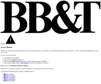 BBandt.com(Truist Bank) Screenshot