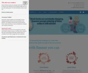 BBanner.co.uk(Banner the experts in workplace supplies. Be confident your organisation) Screenshot