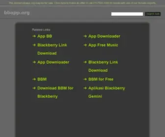 BBapp.org(TringMe Blackberry Download) Screenshot