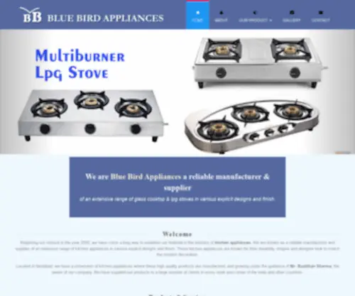 BBappliances.in(Blue Bird Appliances) Screenshot