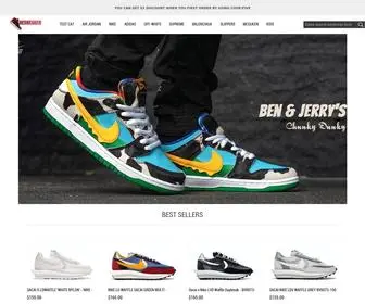 BBBesneaker.com(Classics Store) Screenshot