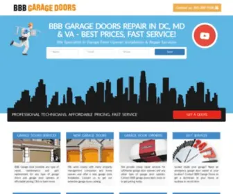 BBBgaragedoors.com(BBB Garage Doors Repair) Screenshot