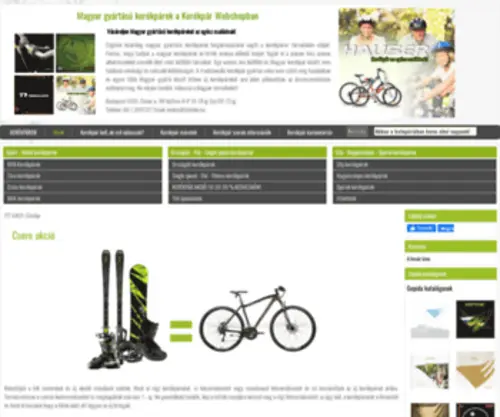 BBBike.hu(Kerékpár webshop) Screenshot