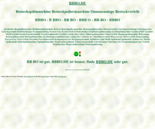 BBBO.de(Besteckspülmaschine) Screenshot