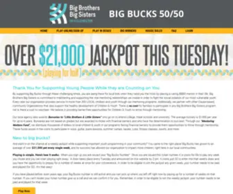 BBBsbigbucks.ca(Big Bucks 50/50) Screenshot