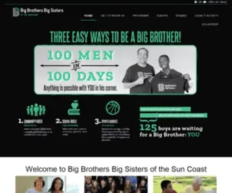BBBssun.org(Big Brothers Big Sisters of the Sun Coast) Screenshot