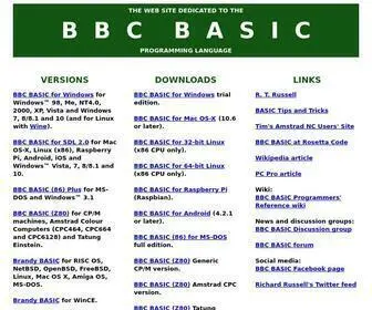 BBcbasic.co.uk(BBC BASIC) Screenshot
