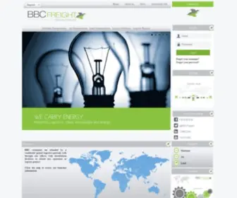 BBCfreight.com(BBC Freight) Screenshot