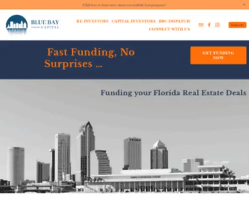 BBcfunding.com(Blue Bay Capital) Screenshot